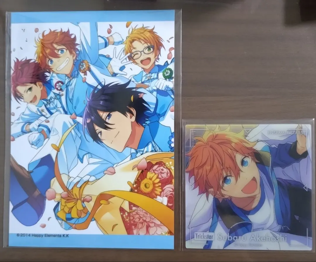Thumbnail of Ensemble Stars! Trickstar Subaru Akehoshi Raw Bromide Square Clear Card