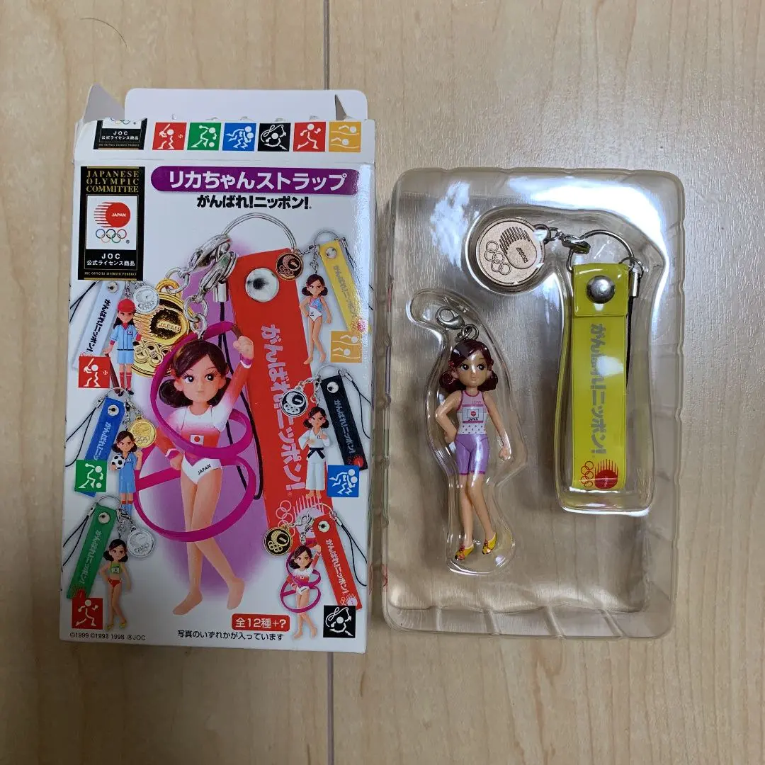 未使用　箱入り　オリンピック　リカちゃん　ストラップ　3個セット Takara Tomy - タカラ リカちゃん人形 オリンピック マスコット