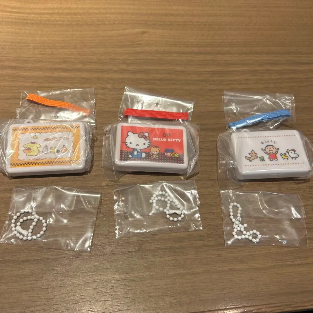 Thumbnail of Sanrio Characters Mini Lunch Box Keychains: Hello Kitty, Pompompurin, Tabo