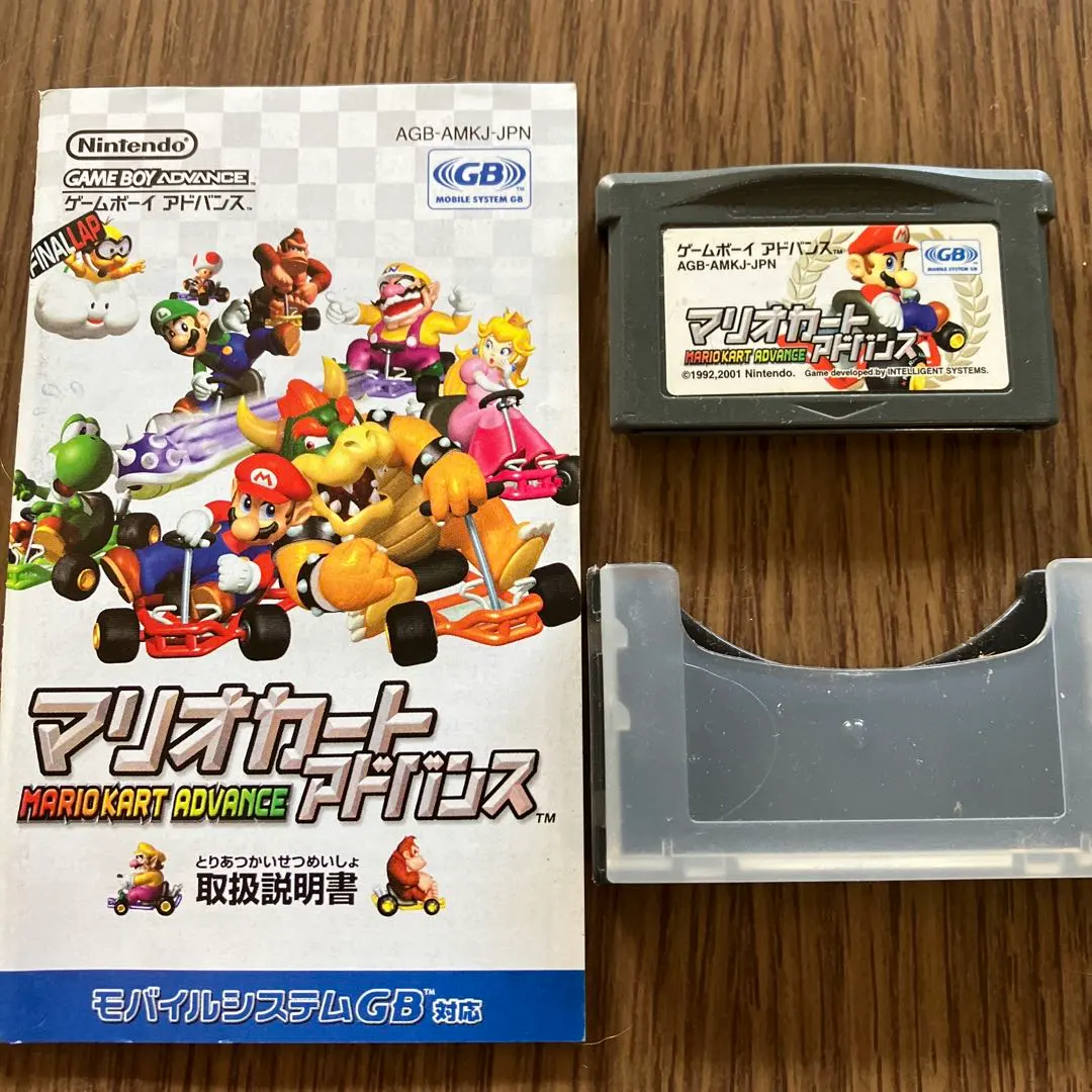 瑪利歐賽車Advance 附遊戲機Game Boy Advance說明書，已確認可運行 的縮圖