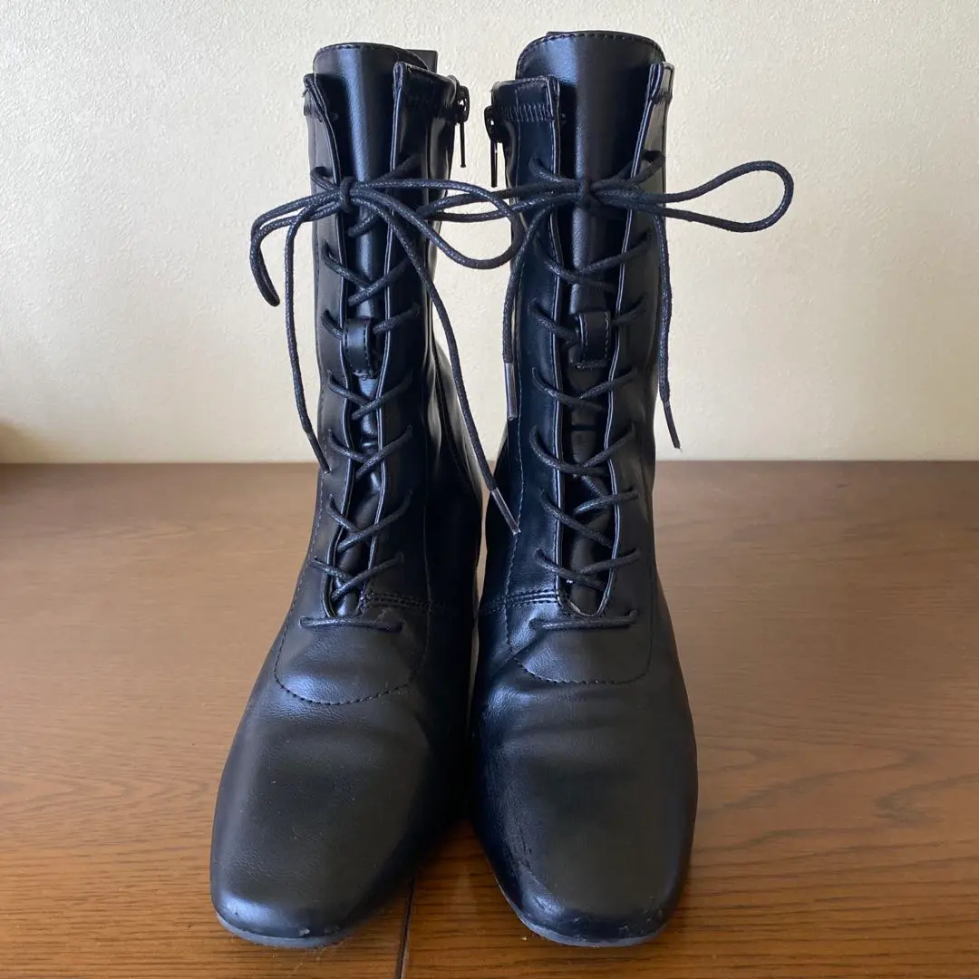 Thumbnail of Graduation ceremony hakama boots lace-up