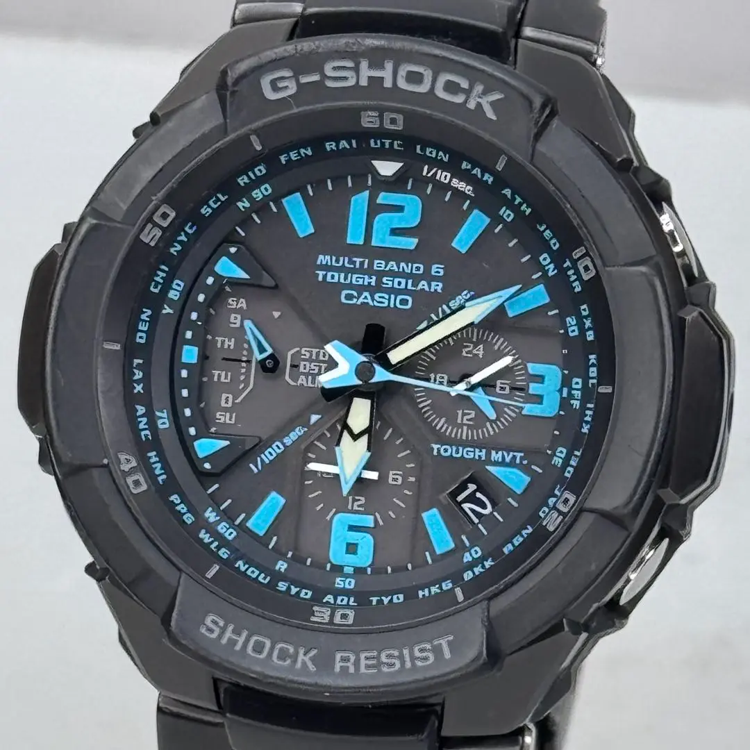 【BLU】動作品 CASIO G-SHOCK GW-3000BD GW-3000BD-1AJFサポートページ | CASIO