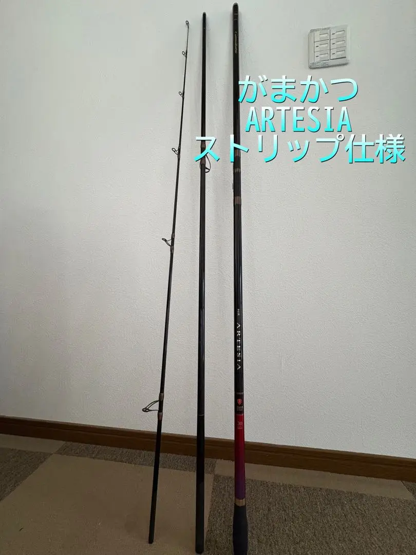 がま投 ARTESIA ストリップ仕様 ロッド