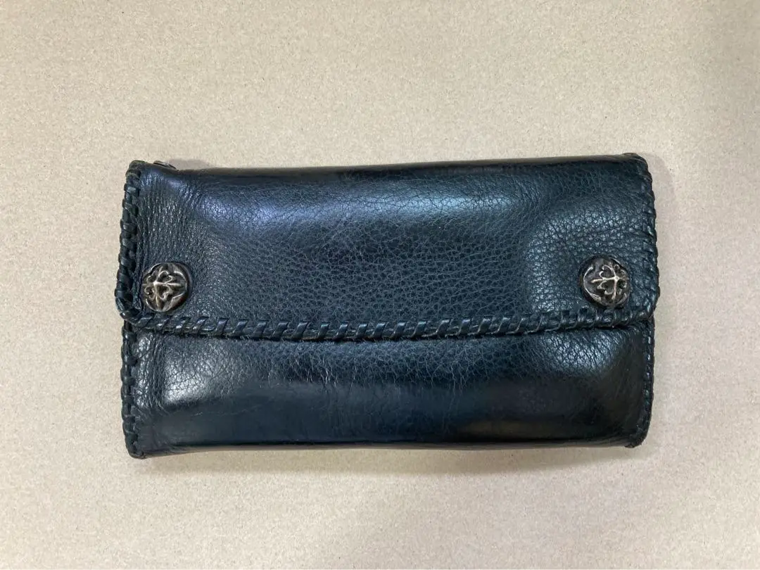 ホワイトレザー A&G長財布 スナップボタン付き GOLD PFEIL [5%offクーポン]長財布 レディース 本革 かぶせ