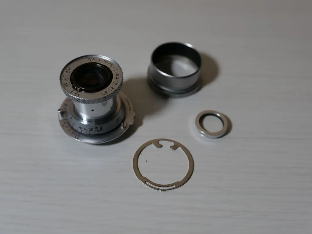 【美品/完動】Leica lllf / 赤エルマーダイヤマーク /付属品多数 ライカ50mm F3.5 赤エルマー ダイヤモンドマーク（Leica 50mm F3
