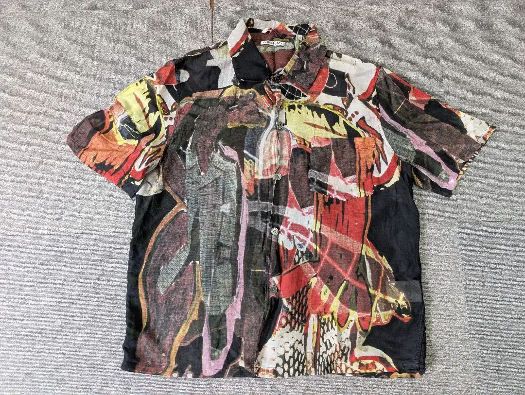OUR LEGACY ローズ 花柄シャツ 48 org.jpg
