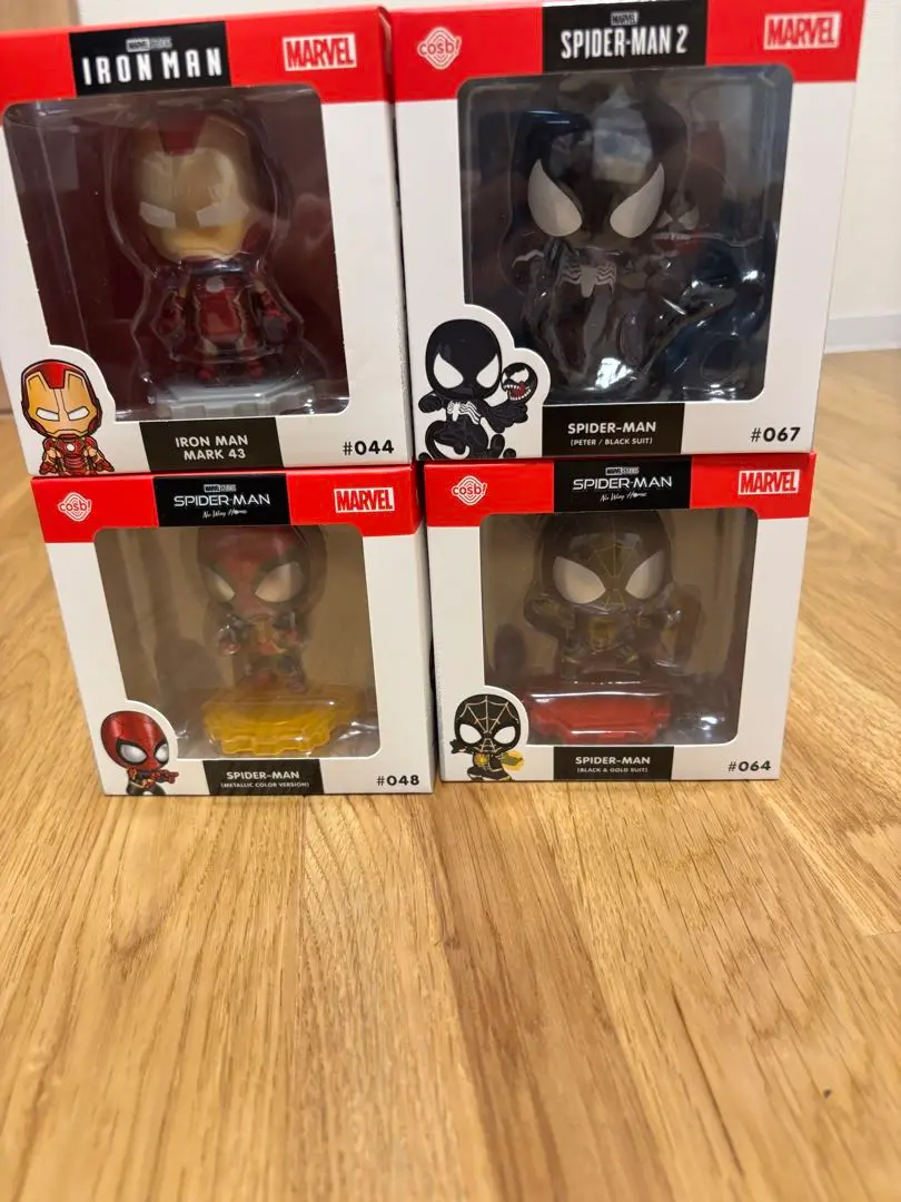 コスビ　21体まとめ売り　 スパイダーマン　アイアンマン コスビ21体まとめ売り スパイダーマンアイアンマン