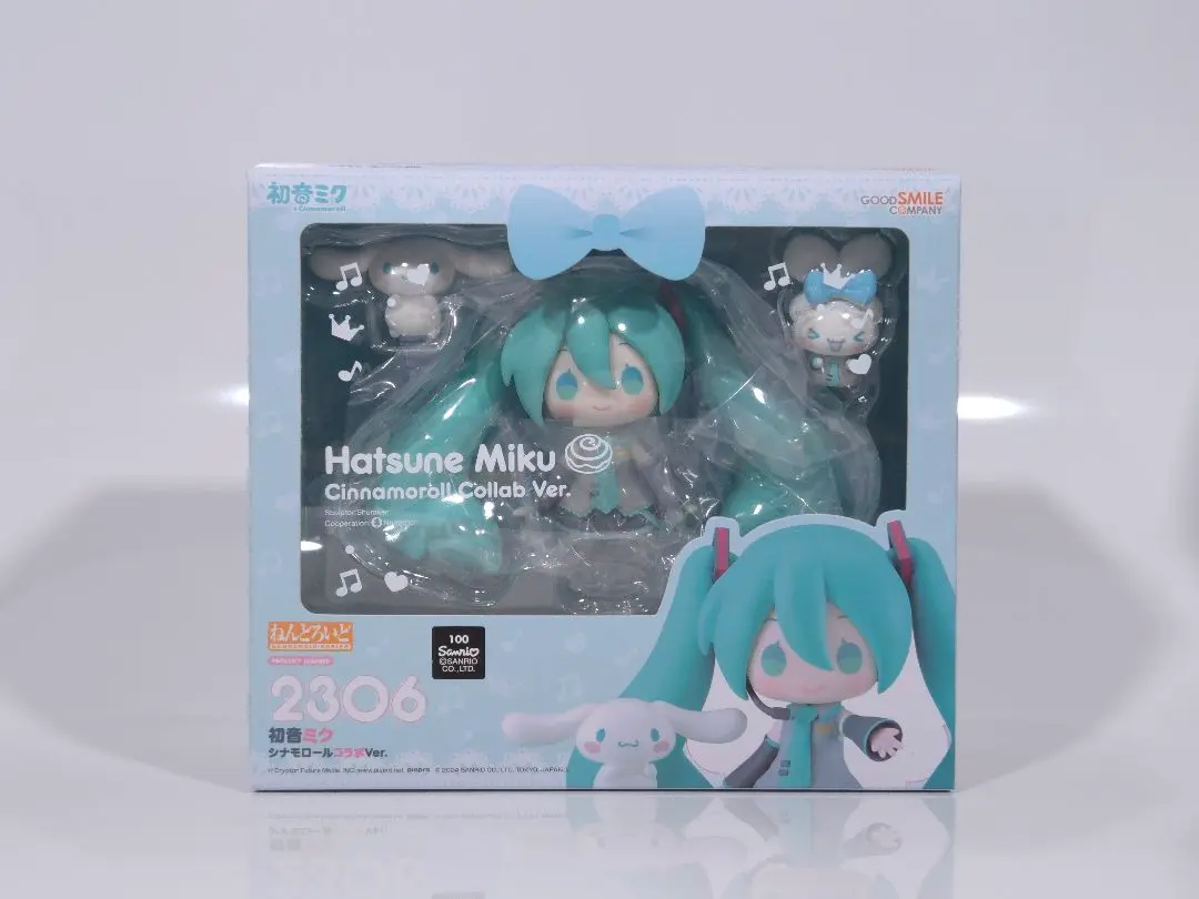 【新品未開封】特典付き 初音ミク　ねんどろいど 2306 シナモロールコラボ 初音ミク ねんどろいど 2306 シナモロールコラボver 初音ミク