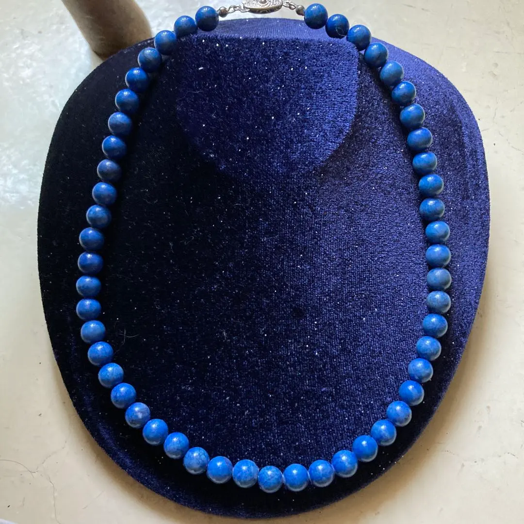 Thumbnail of Lapis Lazuli Necklace (Blue Natural Stone)