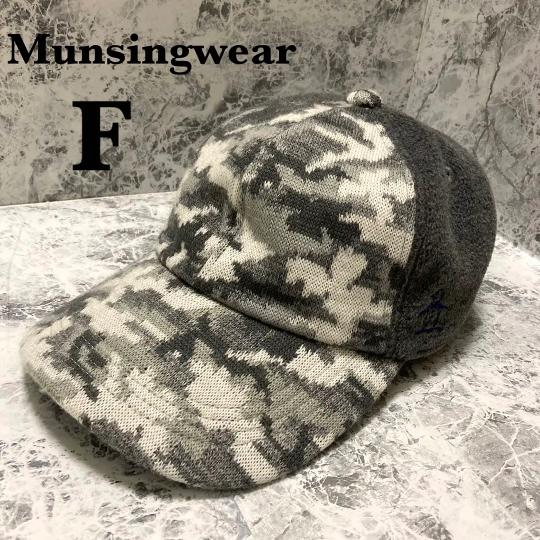 【美品】munsingeear 曼星格 迷彩 保暖 标志 帽子 的縮圖