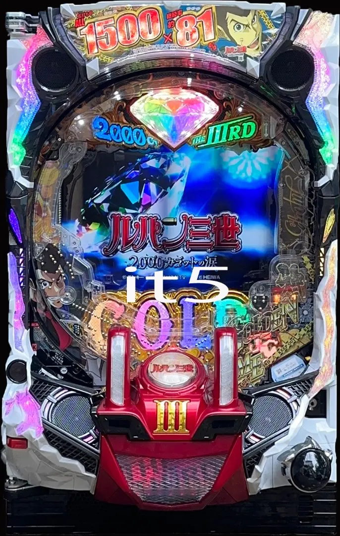 Pルパン三世 2000カラットの涙 129ver. パチンコ スペック 予告