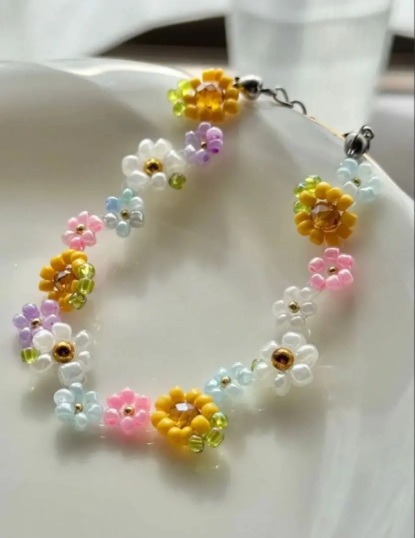 Thumbnail of Sunflower Handmade Bracelet Anklet Accessory Sunflower Flower