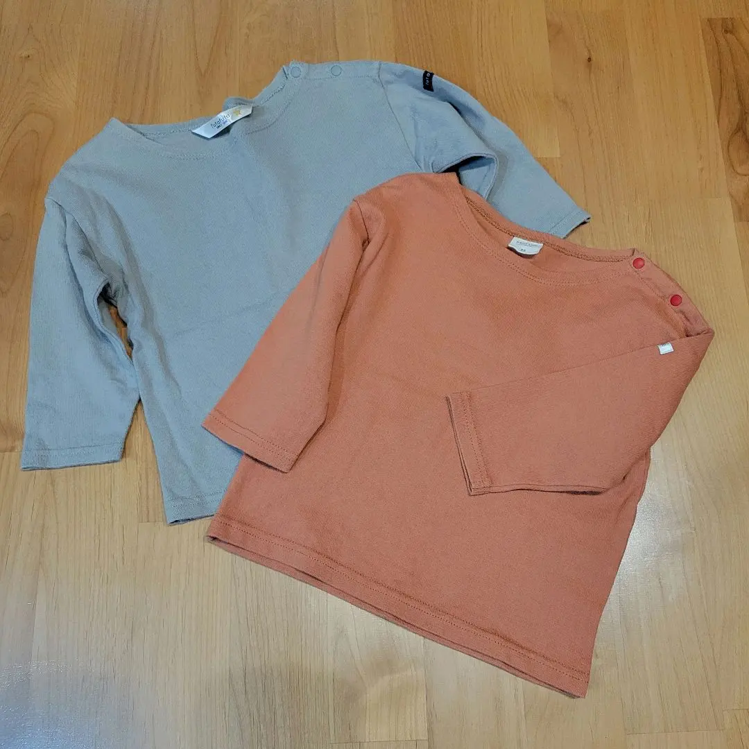 Thumbnail of futafuta Simple Long Sleeve Cut and Sew - Set of 2