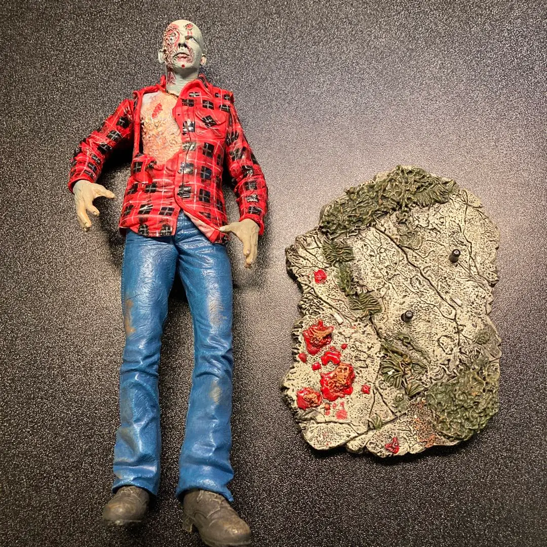 【未開封新品】NECA 『ゾンビ』 Plaid Shirt Zombie NECA Cult Classic Series 4 Action Figure Plaid Shirt Zombie