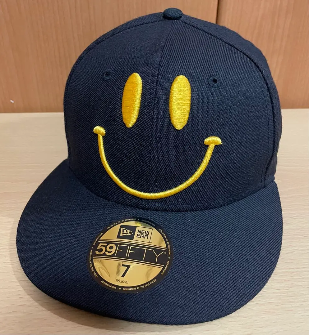 【New Era 笑臉刺繡帽】59FIFTY 7 (55.8cm) 的縮圖