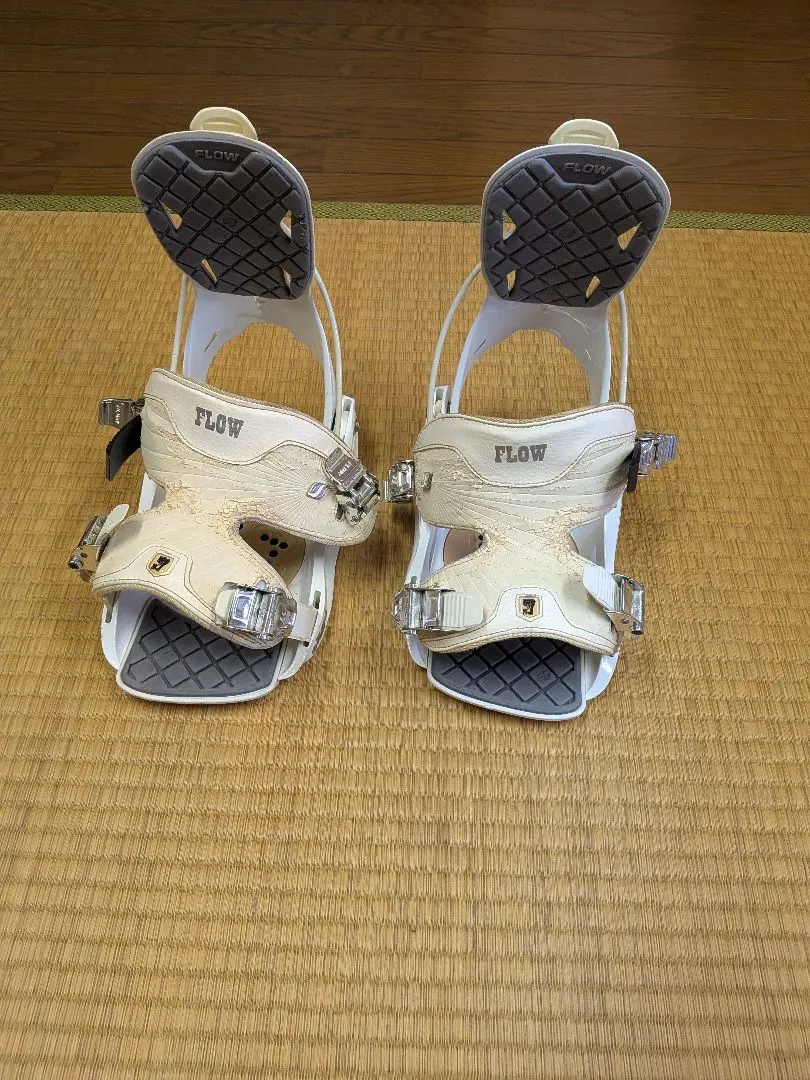 FLOW スノーボード ビンディング ホワイト/レッド 61aBDT34MHL.jpg