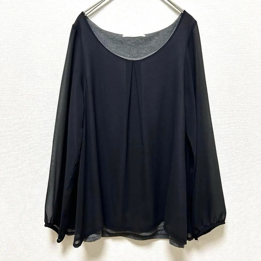 Thumbnail of Switch by Arch Cut and Sew Sheer Free Size Black Gray