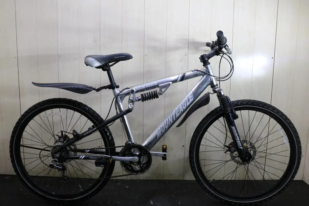ジャンク扱い】oldmtb 丸石 Black eagle フレームセット