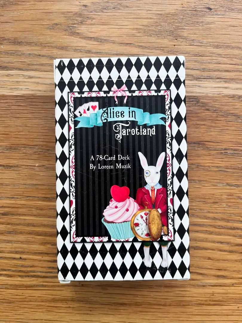 罕見 Alice in Tarotland 塔羅牌組 78張 英文版 的縮圖