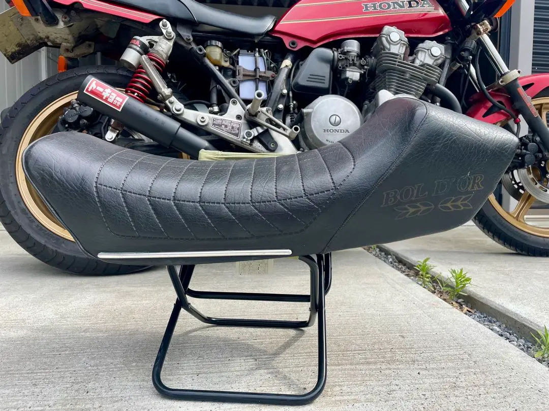 CB750F シングルシート　ジュリアーリ 春菊先輩］CB750Fボルドール2バイク紹介編 クラブツーリング,旧