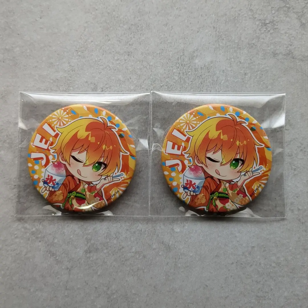 Thumbnail of Strawberry Prince Jell Can Badge Set of 2