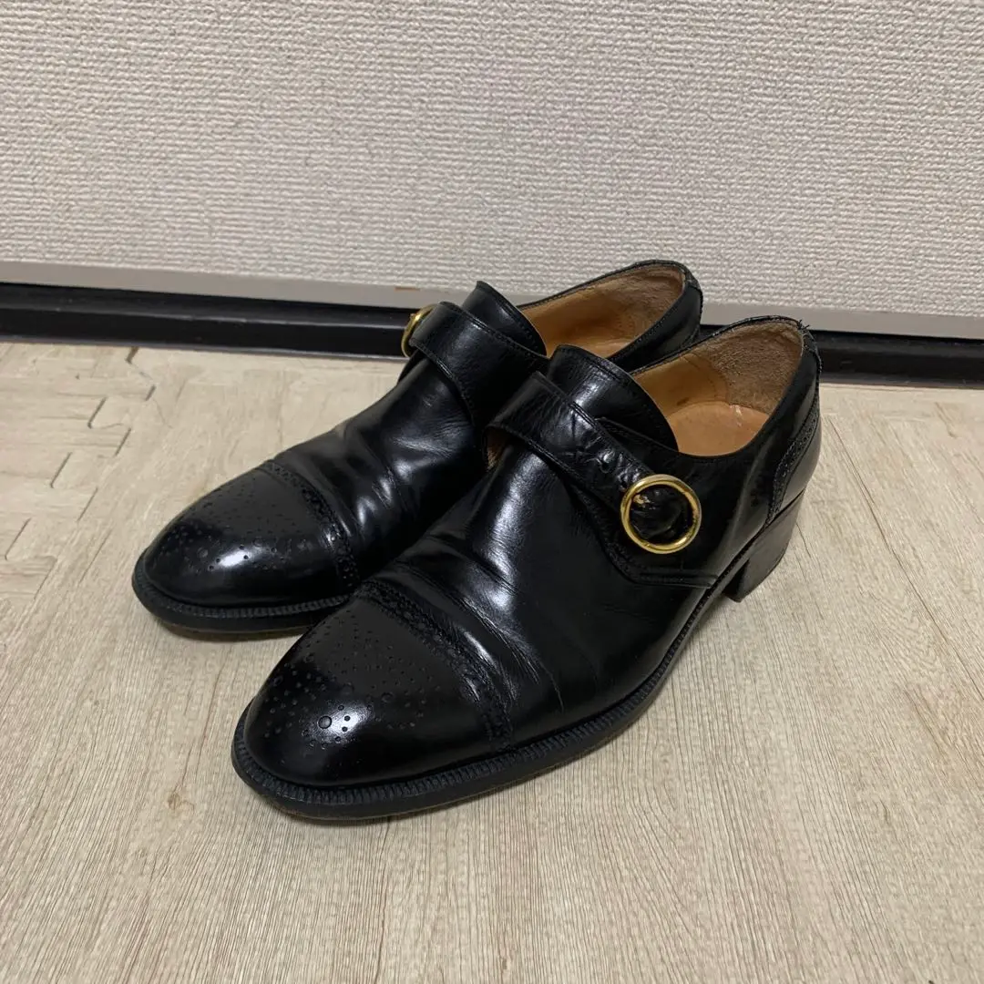 タニノクリスチー リザード 切替 タッセル ローファー 7.5