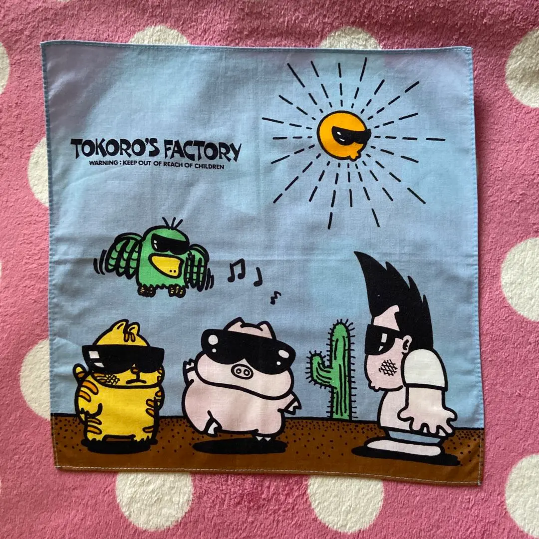 80s ビンテージ 所ジョージ TOKORO'S FACTORY ピンズ 所さん 80s ビンテージ 所ジョージ TOKORO'S FACTORY ピンズ 所さん