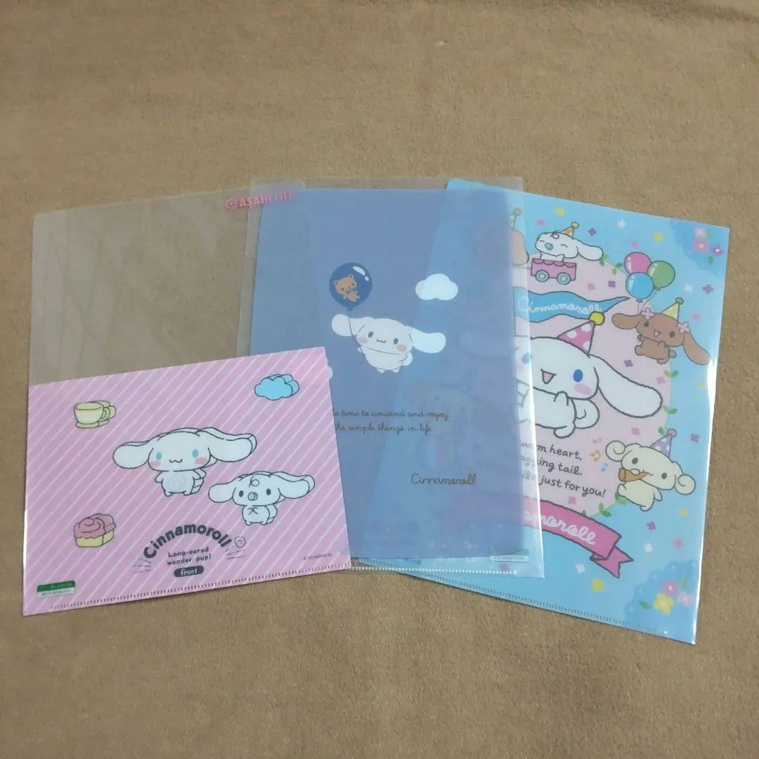 Thumbnail of [Not for sale] ✿ ④ Cinnamoroll clear file (3 pieces) ★