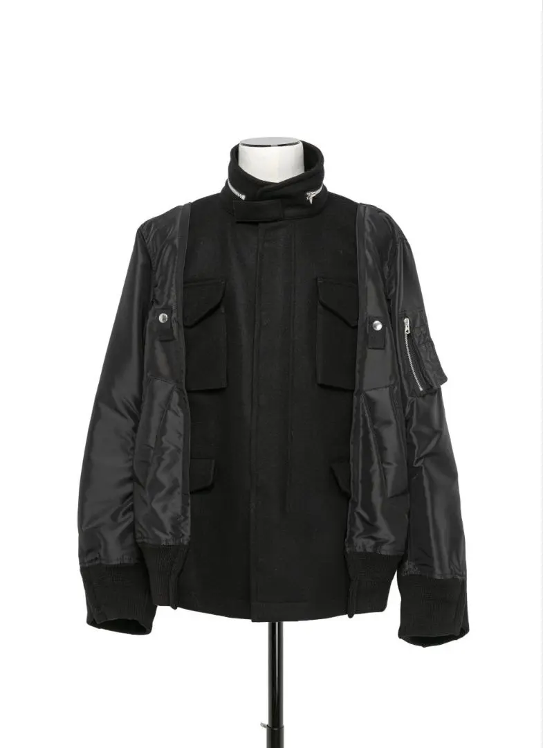 2025年最新】sacai 24aw wool meltonの人気アイテム - メルカリ
