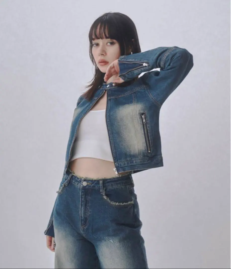 JUST A NOON デニム　セットアップ 2025年最新】just a noon デニムの人気アイテム - メルカリ
