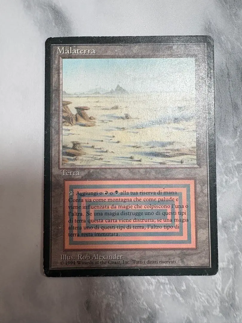 MTG badlands リバイズド イタリア語 黒枠 2025年最新】Badlands 黒枠の人気アイテム - メルカリ