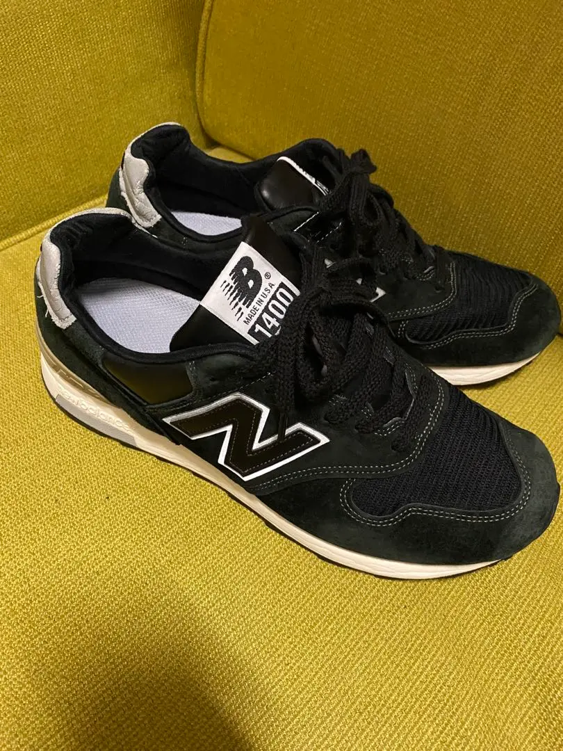 New Balance M1400BKSブラックスニーカー24.5cm New Balance USA製♪ Balance【ニューバランス】 M1400BKS