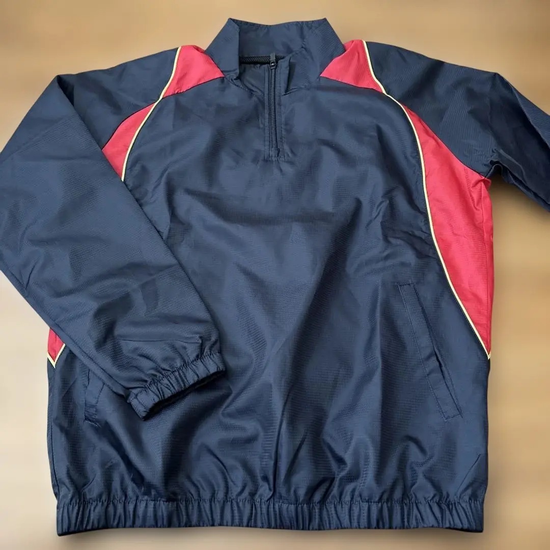 Thumbnail of Mizuno Half-Zip Shaka Shaka Navy Red M 12je7v46