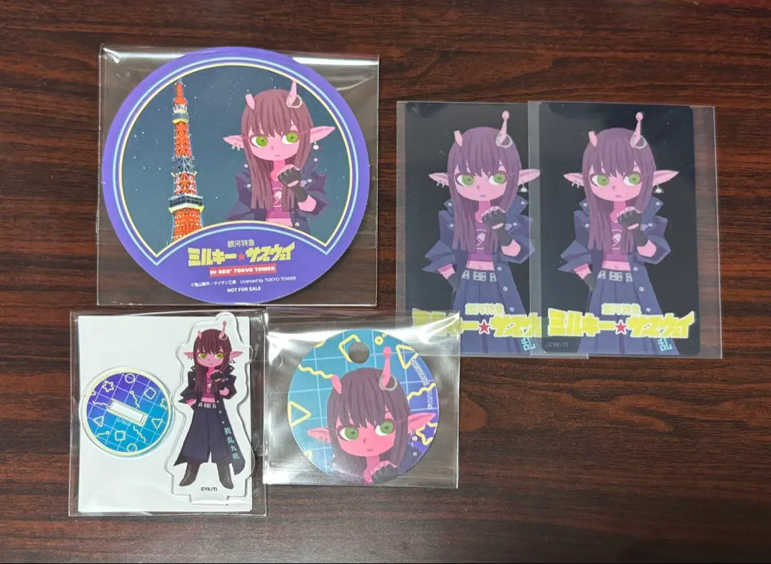Thumbnail of Akane Daidoji Akane Milky Subway Tokyo Tower Coaster Acrylic Stand