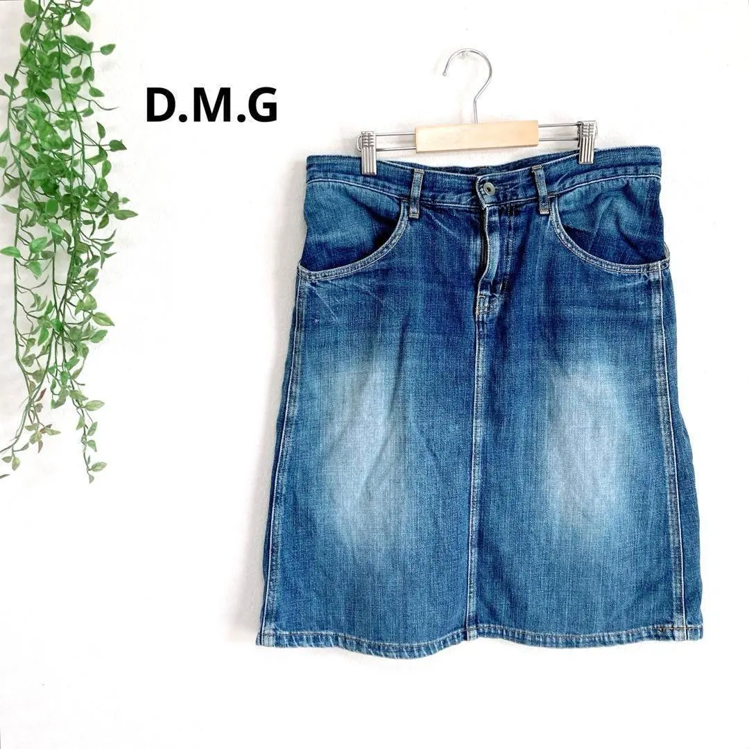 多明戈 牛仔裙 成熟休閒 L 的縮圖