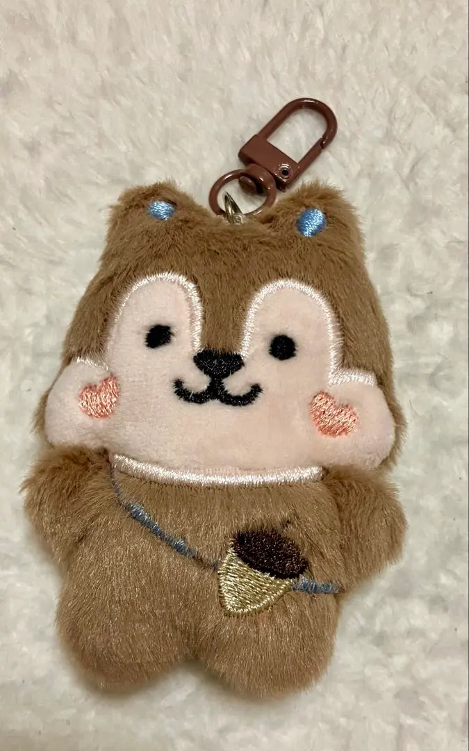 全新未使用 松鼠玩偶鑰匙圈 的縮圖