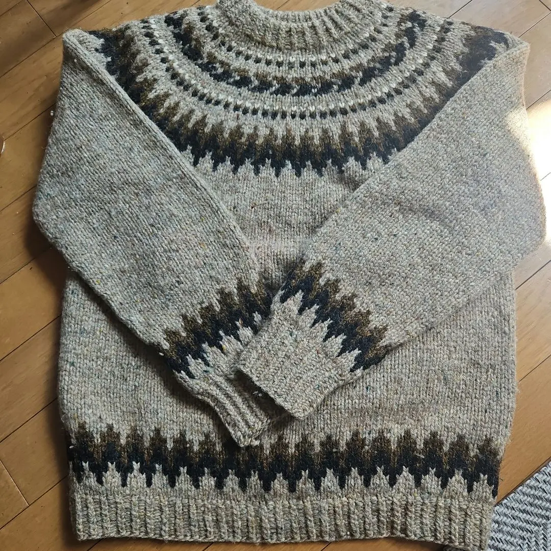 Thumbnail of Shetland Wool Sweater THE NORTH ISLANDER