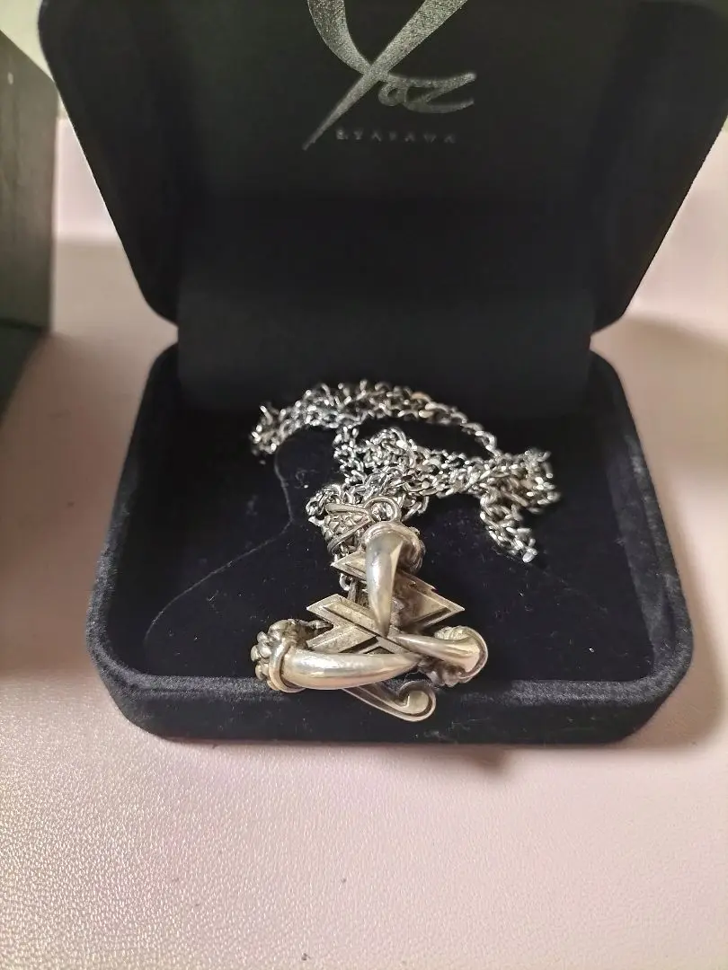 矢沢永吉　YAZシルバー 羽根モチーフ ネックレス シルバーネックレス(Another wingⅠ)Yaz｜DIAMOND MOON通信販売