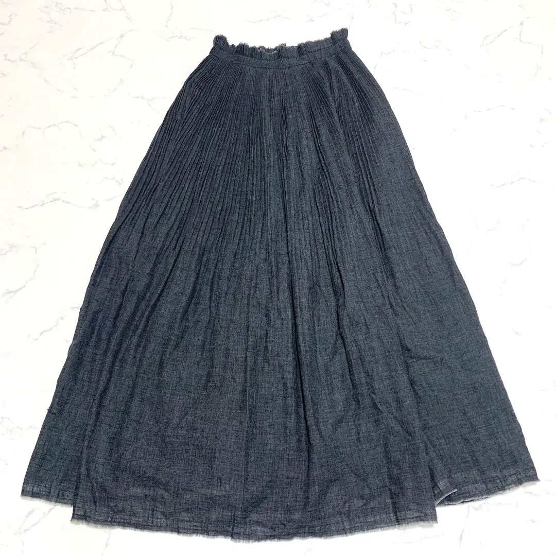 TSUMORI CHISATO デザインブラックロングスカート TSUMORI CHISATO デザインブラックロングスカート COLLECTION