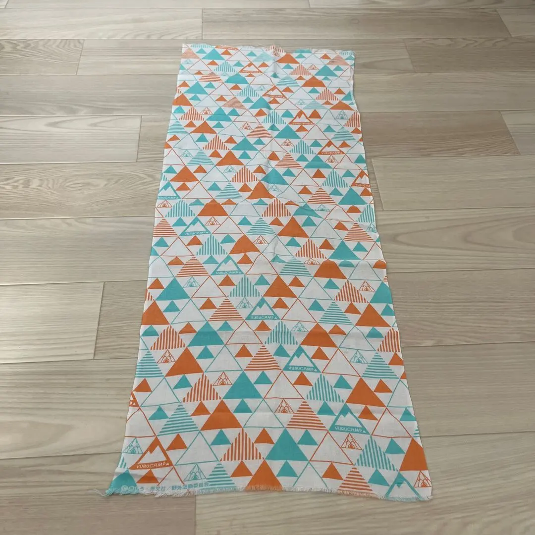 Thumbnail of YURUCAMP Triangle Pattern Hand Towel - Laid-Back Camp