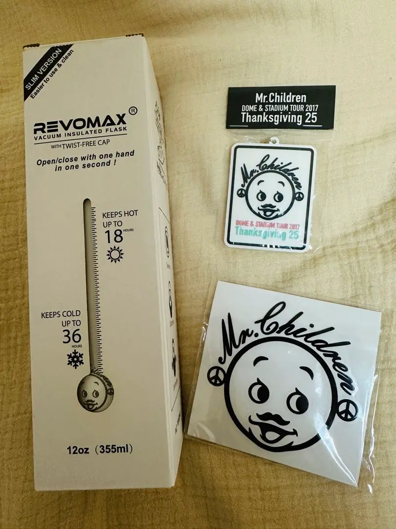 Mr.Children REVOMAX タンブラー Vacuum Flask Bottle Stainless | Vacuum Flasks Thermoses Cold