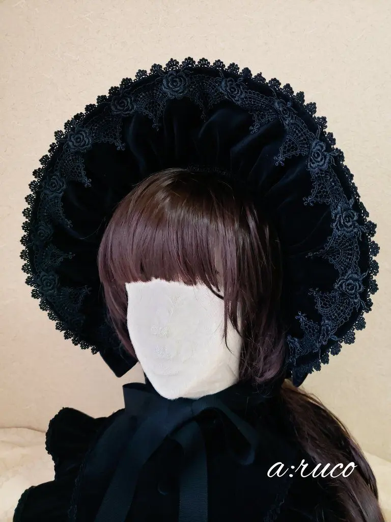 ALICE and the PIRATES ボンネット ALICE and the PIRATES / Memoire de Rose ボンネット オフ白 H