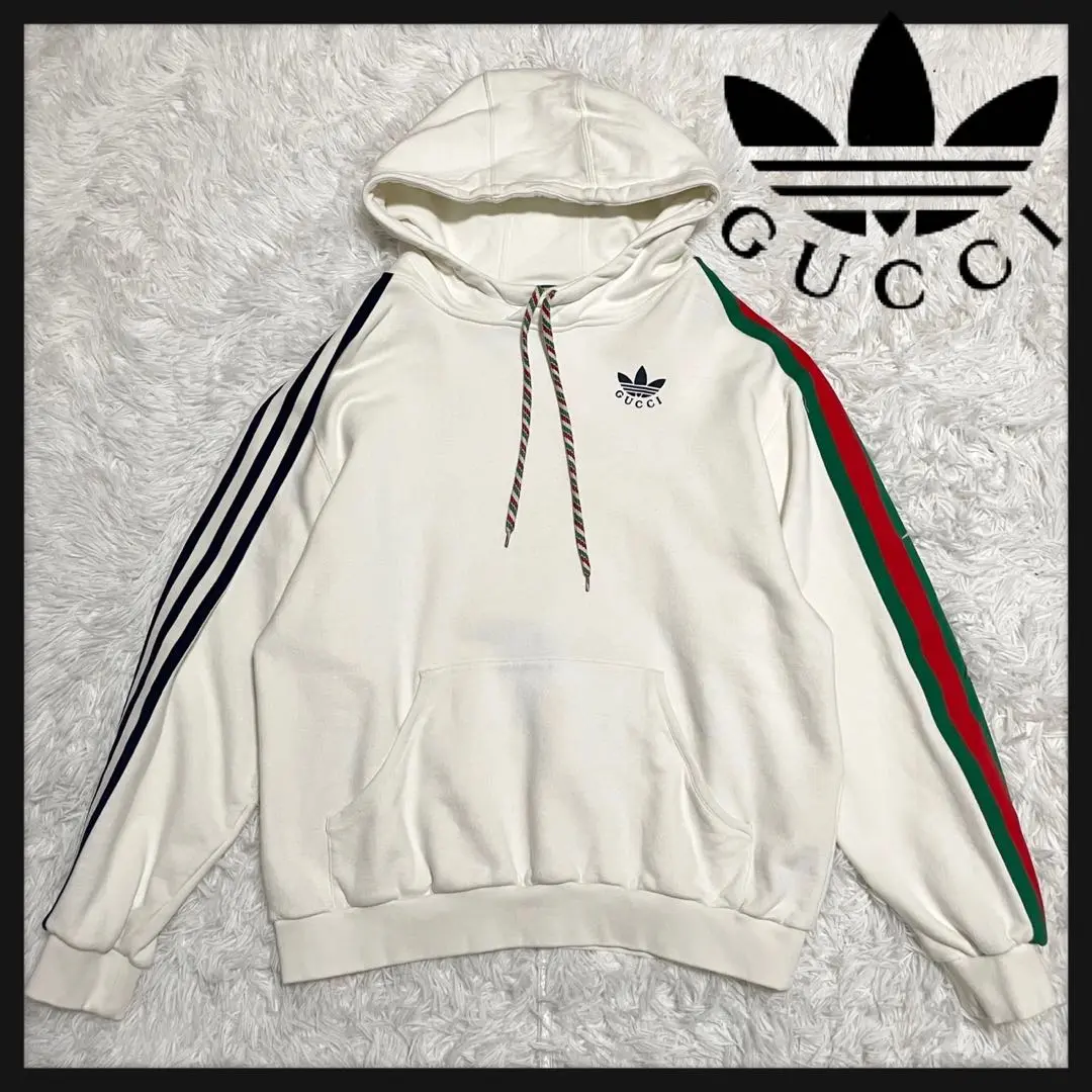 アディダス　グッチ　パーカー　新品未使用 GUCCI グッチ アディダス adidas パーカー レディース ブランド
