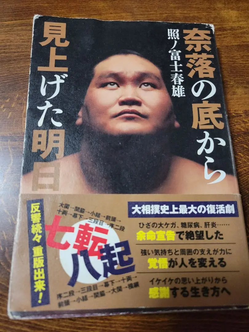 照ノ富士春雄「奈落の底から見上げた明日」 奈落の底から見上げた明日 | 照ノ富士 春雄 |本 | 通販 | Amazon