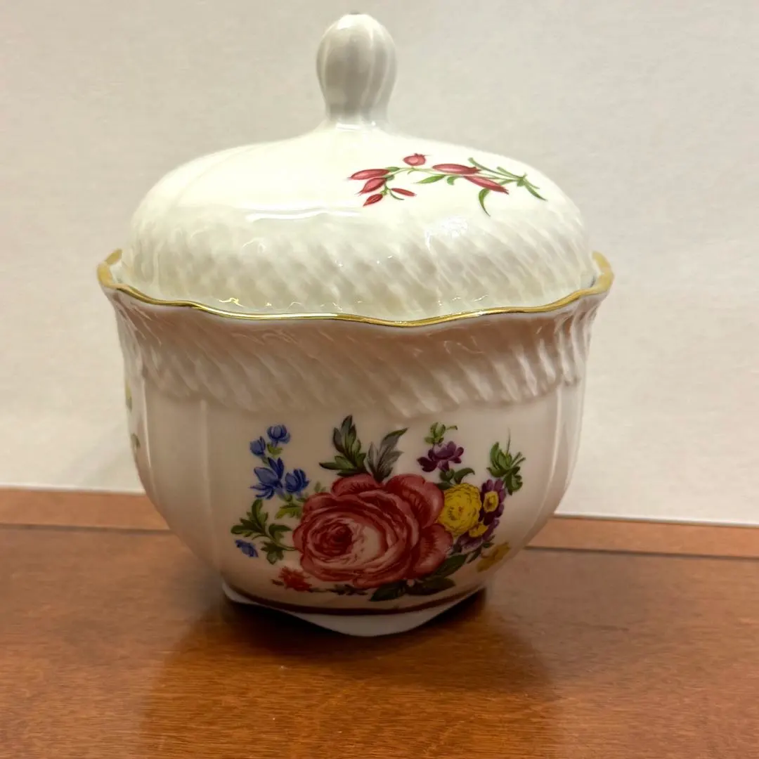 Thumbnail of SCHIRNDING BAVARIA Sugar Pot Trinket Box Antique