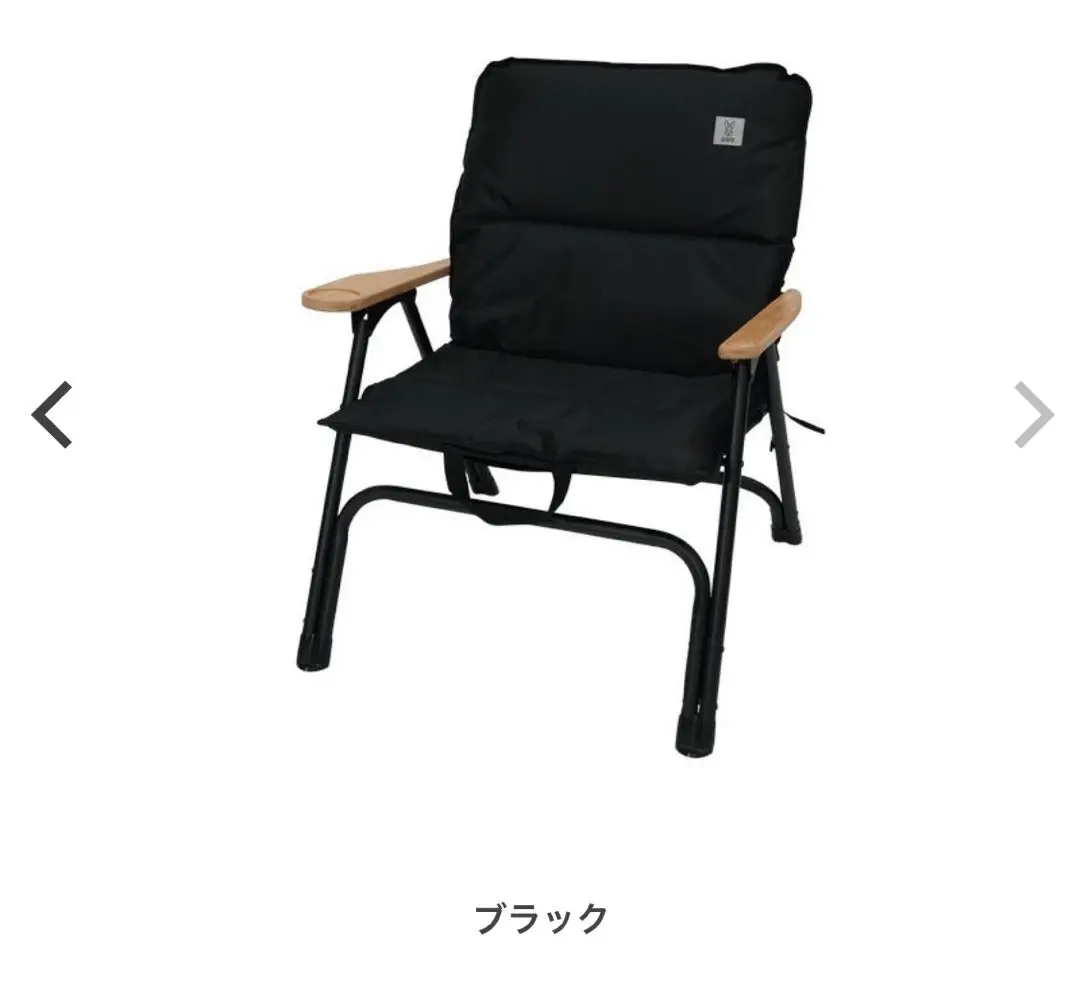 ちびたま☆DODユトリチェア ブラック1脚&クッションカバー☆新品 m21852400131_1.jpg?1722311248
