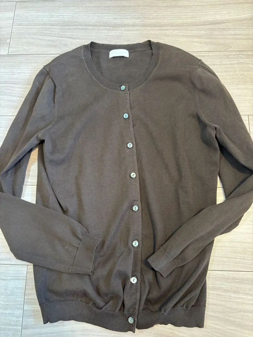 ballsey 圓領針織外套 棕色 的縮圖