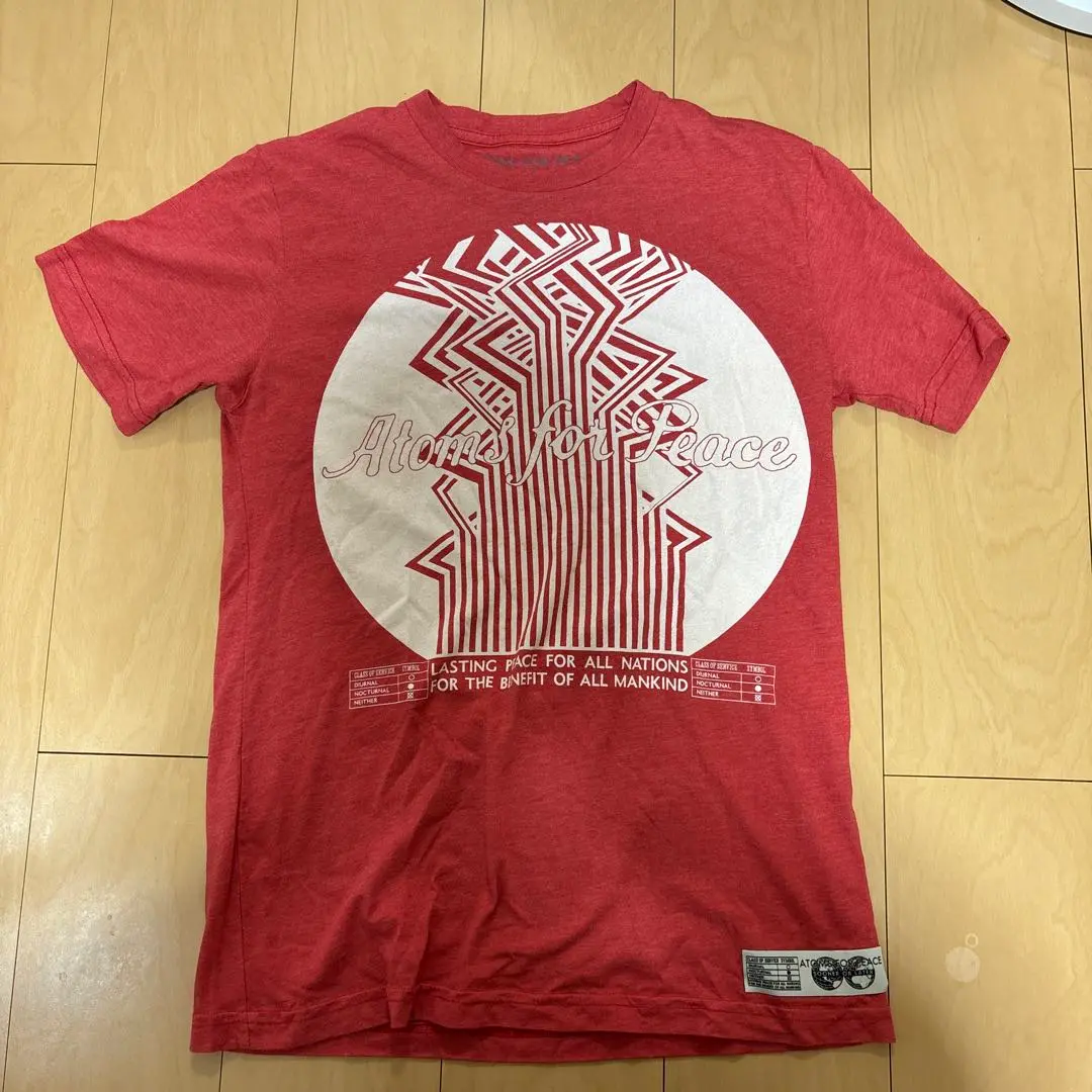 トム・ヨーク INSTITUTE FOR PEACE Tシャツ Lサイズ トム・ヨーク INSTITUTE FOR PEACE Tシャツ Lサイズ