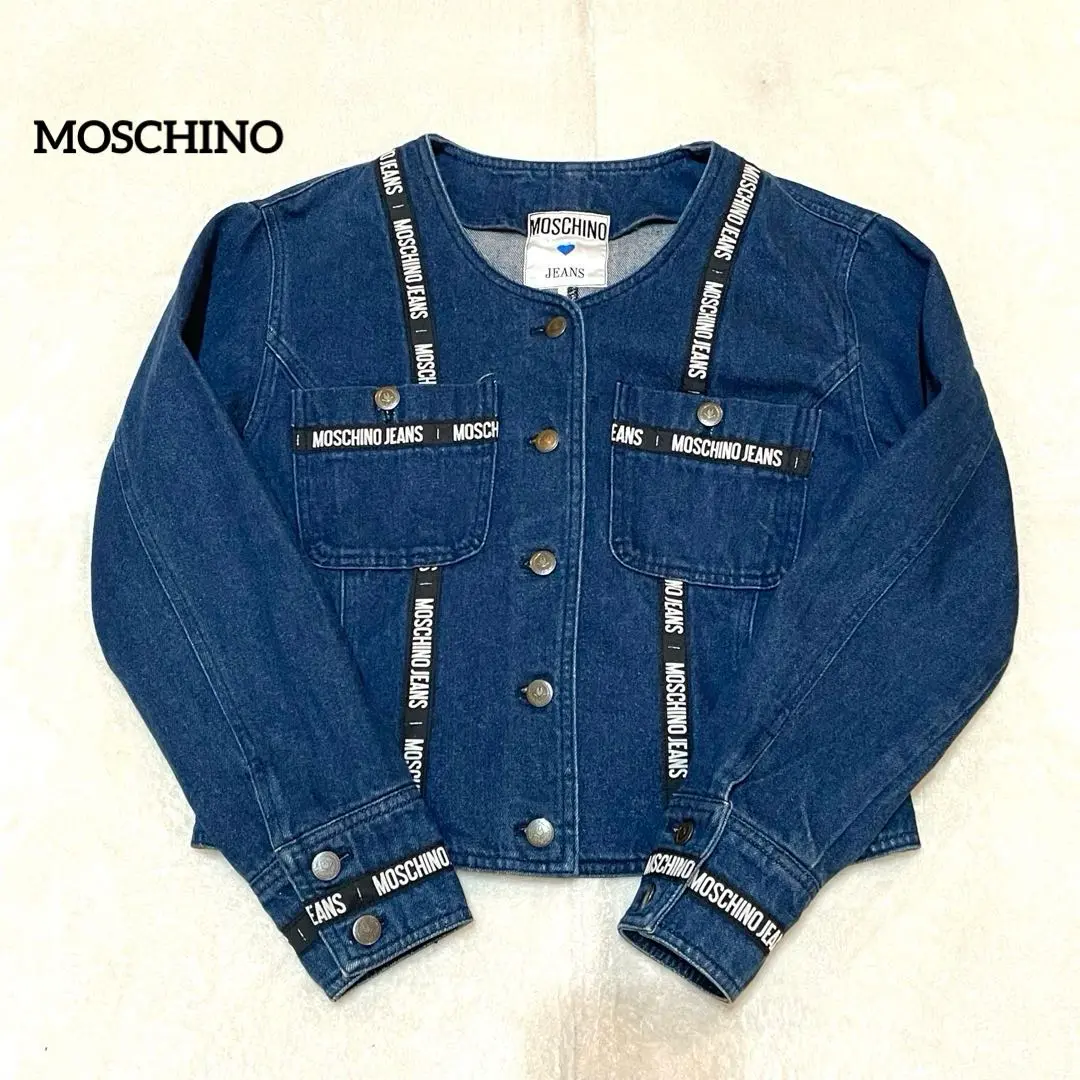 MOSCHINO JEANS モスキーノ　デニムジャケット MOSCHINO JEANS(モスキーノジーンズ) 00's denim short length
