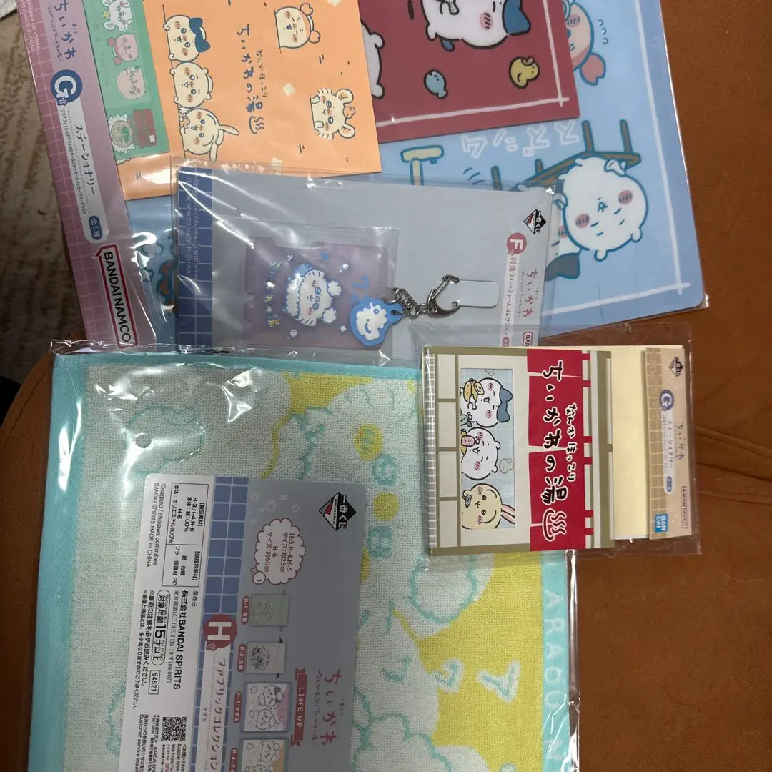 Thumbnail of Chikawa Clear File, Towel, and Memo Pad Set